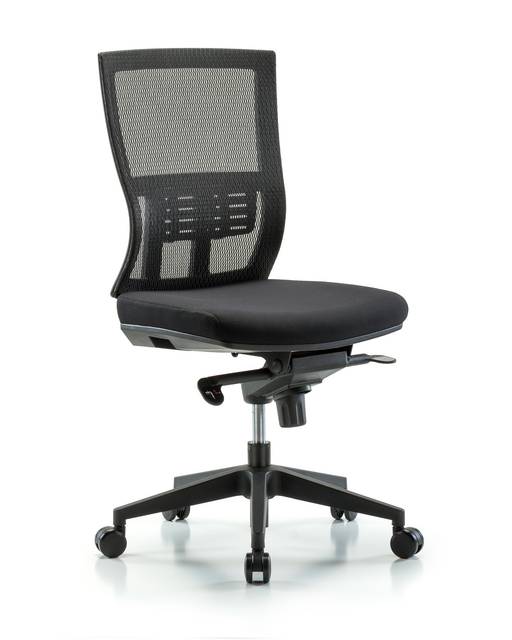 Blue Ridge Ergonomics®Oxford Mesh Back Chair Desk Height