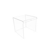 TrippNT® Draft Shields Clear Acrylic Shield Draft, Medium with Front Overhanging Panel, 15 in. x 15 1/8 in. x 17 1/8 in. (WHD)