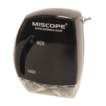 Zarbeco MiScope Megapixel MP3 with white, ultraviolet (UV), and infrared (IR) LEDs