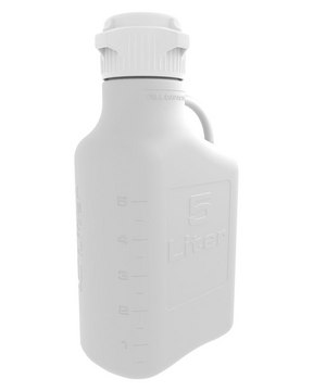 Foxx Life Sciences Carboy Polypropylene Carboy, 5L, PP, 83B Cap, 1/EA