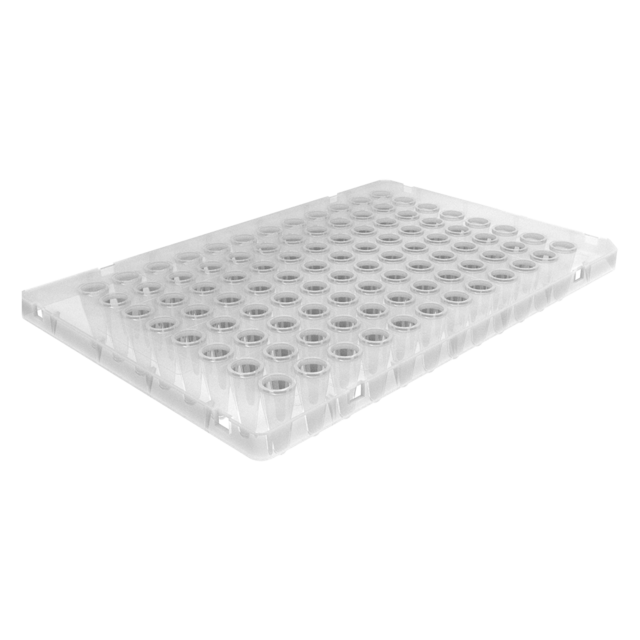 Oxford Lab PCR Plates OPTimate 0.2 mL No Skirt, Standard Profile 96 Well PCR Plates, clear