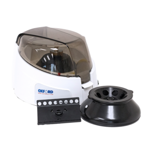 Oxford Lab BenchMate Microcentrifuge Tubes Magnetic Rotor, 8 place x 1.5/2.0mL Capacity, includes Optional Magnetic PCR Strip Rotor, 6000rpm / 2000xg Fixed Speed