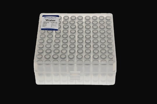 Growcells Water, PCR Grade, Certified, Protease, Nuclease & Endotoxin Free Case (100), 1.8ml unit