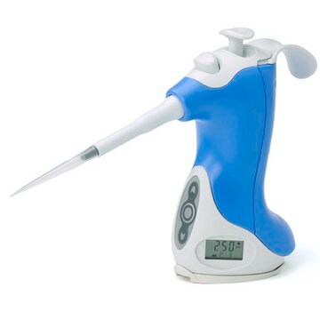 VistaLab Pipettes 5-250µL Pipette, Ovation, Electronic Single Channel (ESC), Fits 200µL LfTS Tips