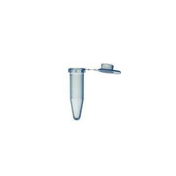 Simport Scientific Microcentrifuge Tube MICROCENTRIFUGE TUBE WITH FLAT CAP 1.5 ML BLUE