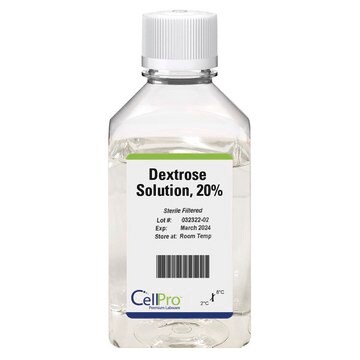 Alkali Scientific™ CellPro™ Dextrose Solution 20% 500mL