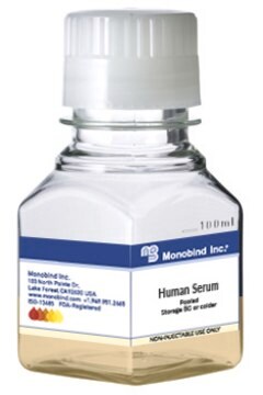 Monobind Inc. Human Serum Lipid Stripped Mixed Gender, Pooled - 100 ml