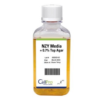 Alkali Scientific™ CellPro™ NZY Media + 0.7% Top Agar