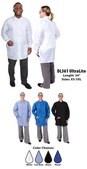 DenLine® UltraLite™ Most Breathable 34" Mid-Length Lab Coat Ceil Blue, X-Large, Each