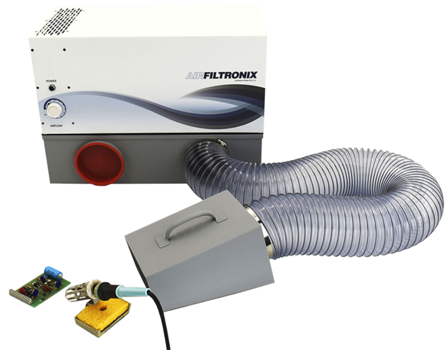 Glas-Col® Single Hose Fume Extractor Single Hose Scavenger Fume Extractor