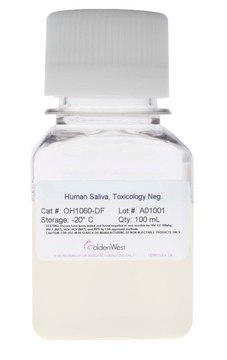 Golden West Diagnostics Human Saliva 1L, Toxicology Neg.