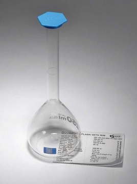 United Scientific® Volumetric Flasks, Class A, With Snap Cap, Batch Certified, QR Code 100 mL Each