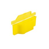 Caplugs® Evergreen Slide-Sette Savers™ Slide-Sette Saver™ Microscope Slide & Paraffin Block Storage Containers, Non-Sterile, Polypropylene, Yellow, 100/Bag