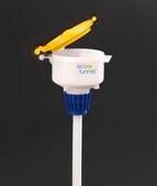 CP Lab Safety ECO Funnel®, 4 inch Features a 38-430mm cap adapter, Yellow Lid