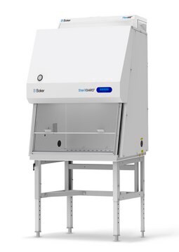 Baker Company SterilGARD e3 Class II Type A2 Biosafety Cabinet 4 FT, 8 inch opening, w/Channel Stand, UV Light, and canopy exhaust connection