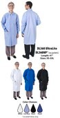 DenLine® UltraLite™ Most Breathable 41" Long Length Lab Coat Royal Blue, X-Small, Each