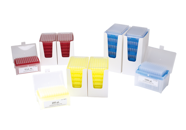 Nichiryo NichiTip Low Retention, Universal, Filtered Sterile Pipette Tips 96 tips/rack, 10 racks/pk, 0.1-10ul, Short 10ul