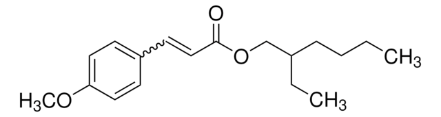 反式-4-甲氧基肉桂酸异辛酯 98%, contains 500-1000&#160;ppm BHT as stabilizer