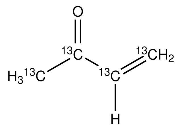 3-Buten-2-one-13C4 99 atom % 13C, 97% (CP), contains hydroquinone and acetic acid as stabilizer