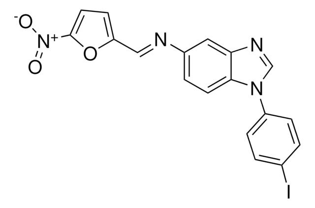 N-(1-(4-IODOPHENYL)-1H-BENZIMIDAZOL-5-YL)-N-((5-NITRO-2-FURYL)METHYLIDENE)AMINE AldrichCPR