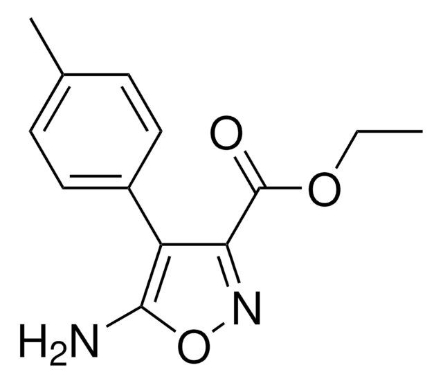 ETHYL 5-AMINO-4-(4-METHYLPHENYL)-3-ISOXAZOLECARBOXYLATE AldrichCPR