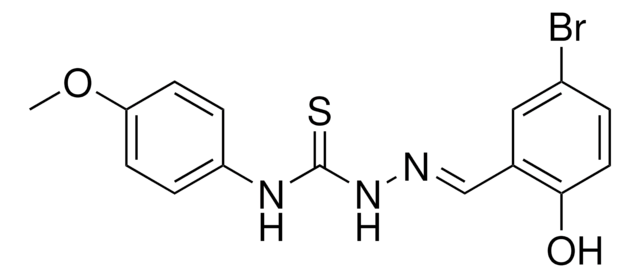 5-BROMO-2-HYDROXYBENZALDEHYDE N-(4-METHOXYPHENYL)THIOSEMICARBAZONE AldrichCPR
