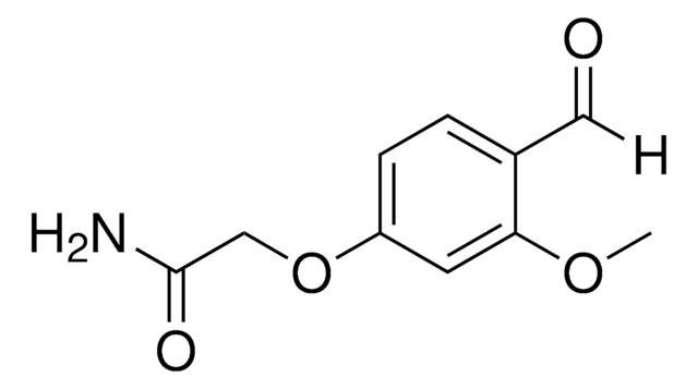 2-(4-FORMYL-3-METHOXY-PHENOXY)-ACETAMIDE AldrichCPR