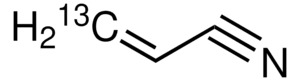 丙烯腈-3-13C ≥99 atom % 13C, ≥99% (CP), contains hydroquinone as stabilizer