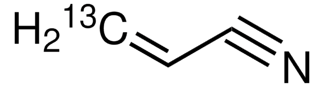 Acrylonitrile-3-13C &#8805;99 atom % 13C, &#8805;99% (CP), contains hydroquinone as stabilizer