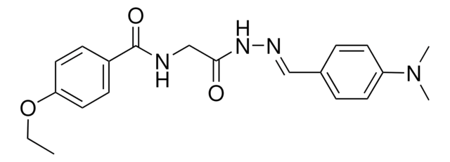 N-(2-(2-(4-(DIMETHYLAMINO)BENZYLIDENE)HYDRAZINO)-2-OXOETHYL)-4-ETHOXYBENZAMIDE AldrichCPR