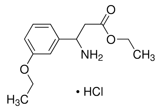 Ethyl 3-amino-3-(3-ethoxyphenyl)propanoate hydrochloride AldrichCPR