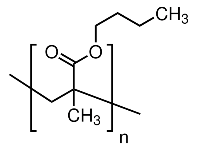 Poly(butyl methacrylate) inherent viscosity 0.470-0.560&#160;dL/g&#160;