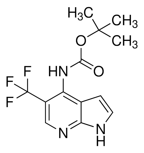 tert-Butyl (5-(trifluoromethyl)-1H-pyrrolo[2,3-b]pyridin-4-yl)carbamate AldrichCPR