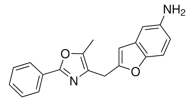 2-[(5-Methyl-2-phenyl-1,3-oxazol-4-yl)methyl]-1-benzofuran-5-amine AldrichCPR