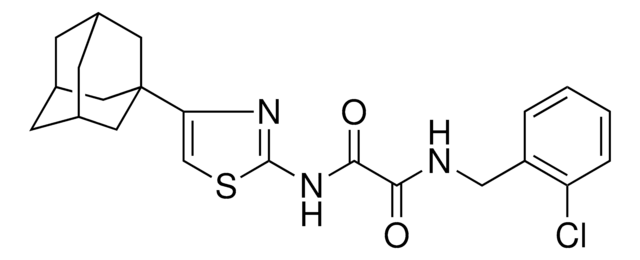 N-(4-ADAMANTAN-1-YL-THIAZOL-2-YL)-N'-(2-CHLORO-BENZYL)-OXALAMIDE AldrichCPR