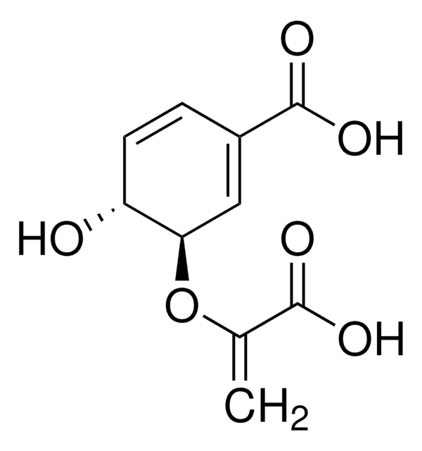 Chorismic acid from Enterobacter aerogenes &#8805;80%