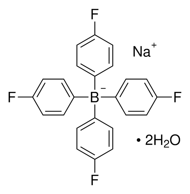 Sodium tetrakis(4-fluorophenyl)borate dihydrate Selectophore&#8482;, &#8805;97.0%