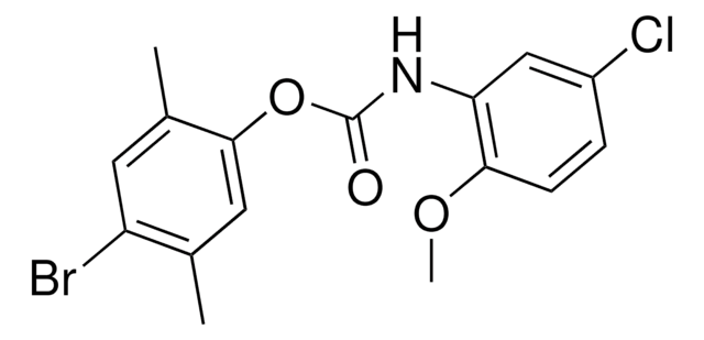 4-BROMO-2,5-DIMETHYLPHENYL N-(5-CHLORO-2-METHOXYPHENYL)CARBAMATE AldrichCPR