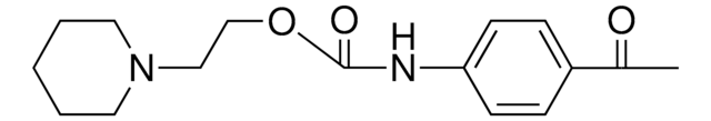 (4-ACETYL-PHENYL)-CARBAMIC ACID 2-PIPERIDIN-1-YL-ETHYL ESTER AldrichCPR