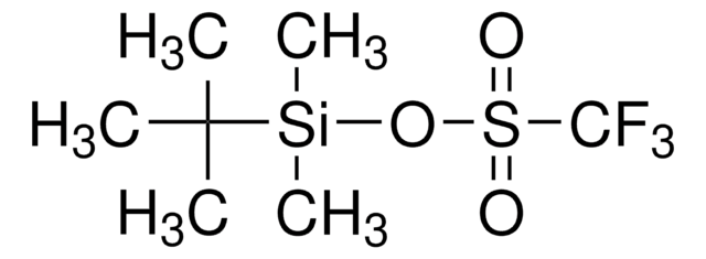 叔丁基二甲基硅基三氟甲磺酸酯 for GC derivatization, LiChropur&#8482;, &#8805;98.0% (T)