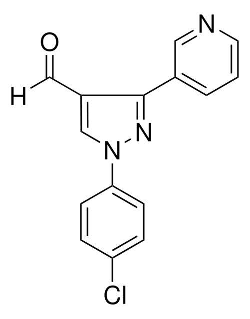 1-(4-CHLOROPHENYL)-3-(3-PYRIDINYL)-1H-PYRAZOLE-4-CARBALDEHYDE AldrichCPR