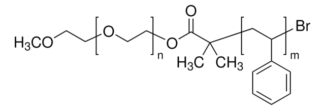 Poly(styrene)-block-poly(ethylene glycol)