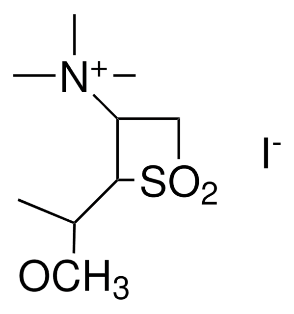 2-(1-METHOXYETHYL)-N,N,N-TRIMETHYL-3-THIETANAMINIUM 1,1-DIOXIDE IODIDE AldrichCPR