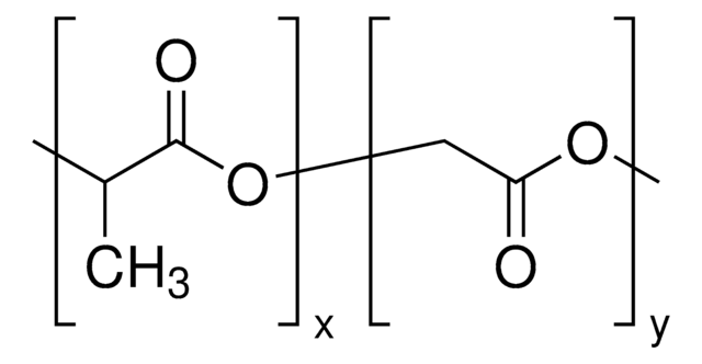 Resomer&#174; RG 752 H，聚（D,L-丙交酯-co-乙交酯） acid terminated, lactide:glycolide 75:25, Mw 4,000-15,000