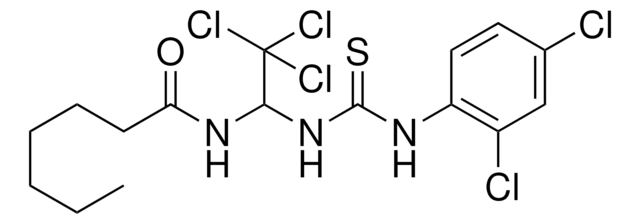 N-(2,2,2-TRICHLORO-1-(((2,4-DICHLOROANILINO)CARBOTHIOYL)AMINO)ETHYL)HEPTANAMIDE AldrichCPR