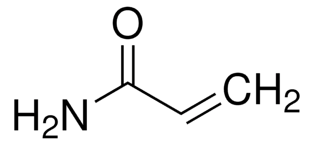 Acrylamide certified reference material, TraceCERT&#174;, Manufactured by: Sigma-Aldrich Production GmbH, Switzerland