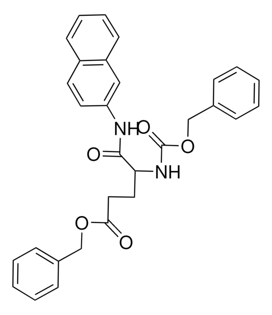 CARBOBENZYLOXYGLUTAMIC ACID GAMMA-BENZYL ESTER 2-NAPHTHYLAMIDE AldrichCPR