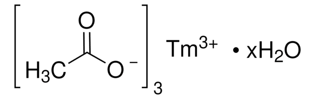 Thulium(III) acetate hydrate 99.9% trace metals basis