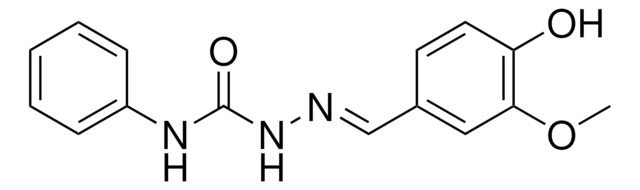 4-HYDROXY-3-METHOXYBENZALDEHYDE N-PHENYLSEMICARBAZONE AldrichCPR