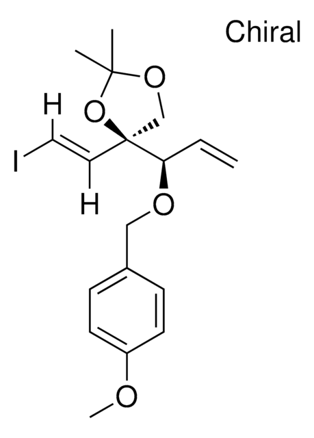 4,5-DIDEOXY-2-C-[(E)-2-IODOETHENYL]-3-O-(4-METHOXYBENZYL)-1,2-O-(1-METHYLETHYLIDENE)-D-ERYTHRO-PENT-4-ENITOL AldrichCPR
